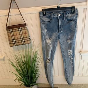 American eagle ripped jeans